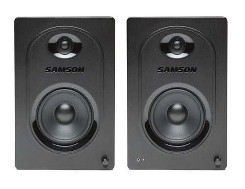 Samson Mediaone M50 Monitores De Estudio Activos Por Par Color Negro