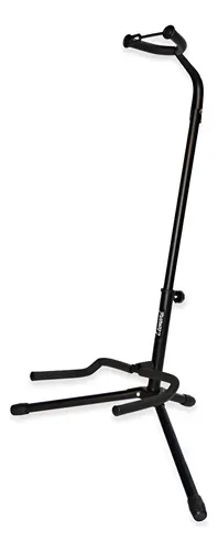 Soporte Leonard Para Guitarra O Bajo De Pie Alto Lndsgu Negro