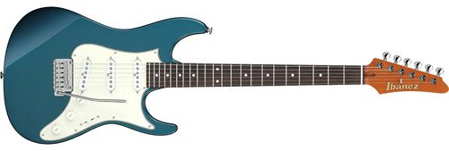 Ibanez Az2203n Prestige Guitarra Japon Con Estuche Color Antique Turquoise Material Del Diapasón Palo De Rosa Orientación De La Mano Diestro