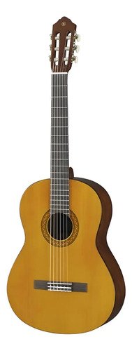 Guitarra Criolla Clásica Yamaha C40 Para Diestros Natural Palo De Rosa Brillante Diestro