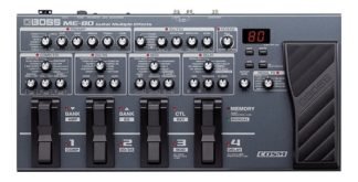 Pedal De Efecto Boss Guitar Multiple Effects Me-80 Negro