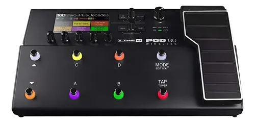 Line 6 Pod Go Wireless Pedalera Multi Efectos Inalambrico