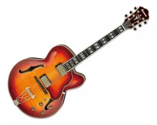 Ibanez Af155 Awb Guitarra Electrica De Caja C/ Estuche Color Naranja Diestro
