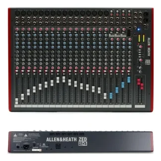 Mezclador Analógico Allen And Heath Zed-24 24 Canales Usb