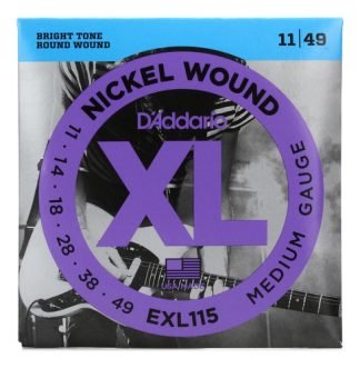 Daddario Exl115 Encordado 011 Guitarra Electrica