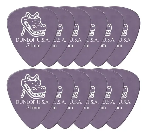 Jim Dunlop 417p.71 Gator Standard Pack 12 Puas 0.71