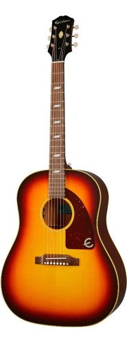 Guitarra Electroacústica EpiPhone Texan Sunburst Diapasón Laurel 6 Cuerdas Diestro