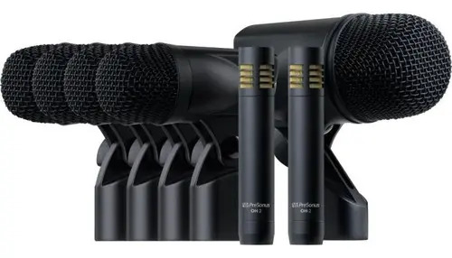 Presonus Dm7 Set Micrófonos Para Grabación De Batería X7 Piezas Con Case Negro
