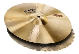 Hi Hat 14 Pulgadas Paiste 602 Brillante Bateria Platillo