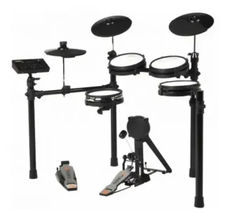 Batería Electrónica De Malla Negra Artesia Legacy A-30 De 8 Piezas Prism Crush Black