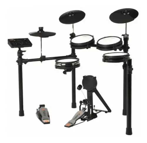 Batería Electrónica De Malla Negra Artesia Legacy A-30 De 8 Piezas Prism Crush Black