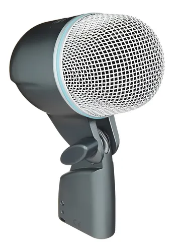 Micrófono Shure Beta Beta 52a Dinámico Supercardioide Color Azul/plateado Azul/plata