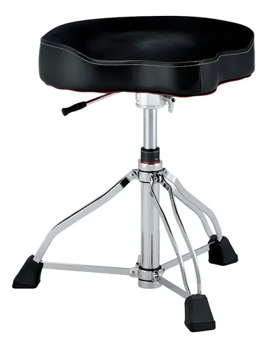 Banqueta Batería Tama Ht550bcn Asiento Moto Hidráulica Negra Serie 5000 Color Negro