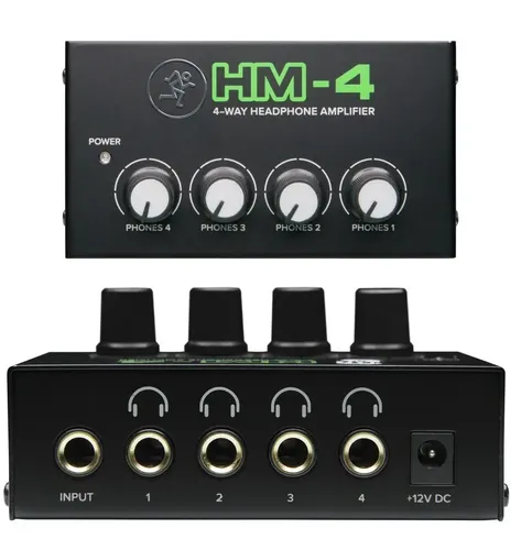 Mackie Hm4 Amplificador 4 Auriculares Distribuidor