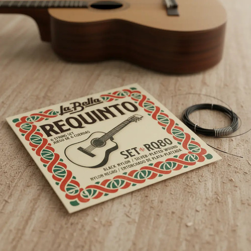 La Bella Rq80 Encordado Para Requinto