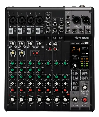 Yamaha Mg10xcv Consola 10 Canales Efectos