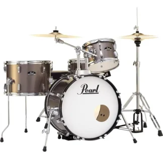 Pearl Roadshow Bateria 4 Cuerpos Bombo 18 Fierros Platillos