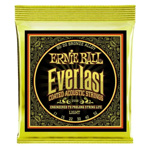 Ernie Ball P02558 Encordado Guitarra Acustica 011 Everlast