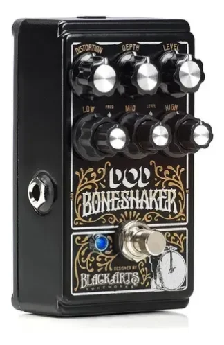 Pedal Distorsión Guitarra Eléctrica Digitech Boneshaker Analógico Negro