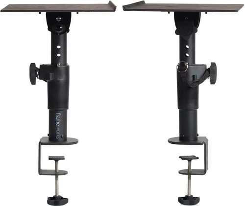 Gator Soporte Clamp De Mesa Para Monitores Estudio 5 Par