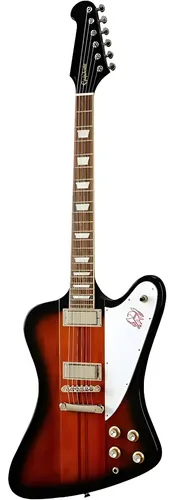 Guitarra Eléctrica EpiPhone Firebird Vintage Sunburst 22 Trastes Diestro Laurel De La India