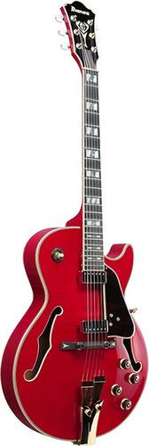 Guitarra Electrica Ibanez Gb10sefmsr Signature Musica Pilar Diestro Rojo Ébano Bordó Bound Ebony
