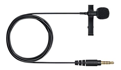 Micrófono Corbatero Shure Mvl Motiv Miniplug Omnidireccional Negro