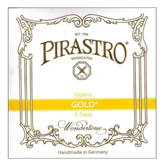 Cuerda Pirastro Gold E-ball Mi Violín 4/4 Acero Inoxidable Tensión Media
