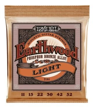 Encordado Guitarra Acústica Ernie Ball 2148 Light 11/52 Phosphor