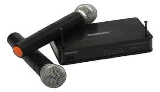 Lexsen 2h2 Microfono Inalambrico Doble Mano Uhf
