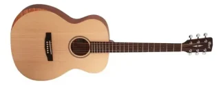 Guitarra Acústica Cort Luce Bevel Cut 6 Cuerdas Tapa Sólida Abeto Open Pore