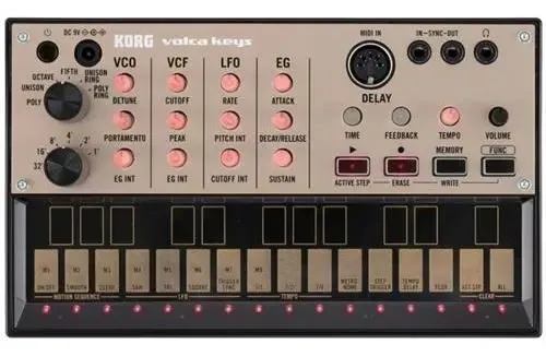 Korg Volca Keys Sintetizador Análogo Portátil 3 Voces Midi