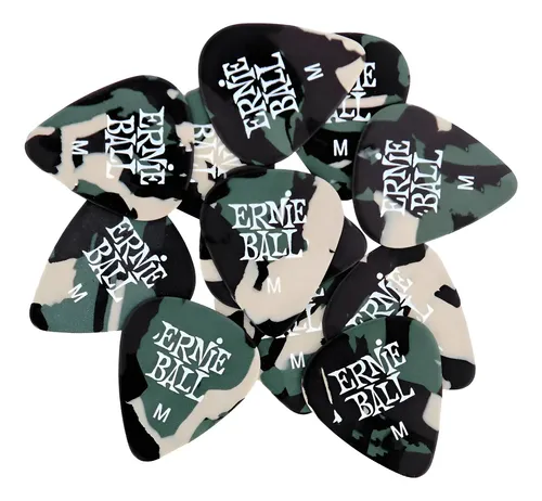 Ernie Ball P09222 Pack 12 Puas Camo Medium