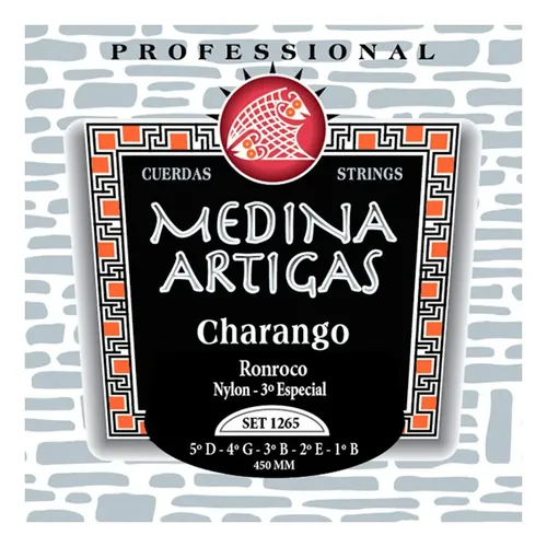 Medina Artigas 1265 Encordado Para Charango Ronroco