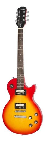 Guitarra Eléctrica EpiPhone Les Paul Studio Lt E1 Caoba Cherry Sunburst Diestro Heritage Cherry Sunburst Palo De Rosa