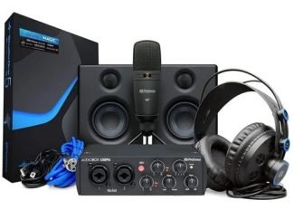 Presonus Audiobox Usb96 Kit Placa Monitores Auriculares Mic