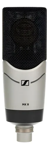 Sennheiser Mk8 Microfono Condenser Multipatron Estudio