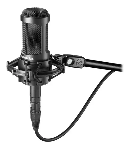 Audio Technica At2050 Microfono Condenser Multipatron Negro