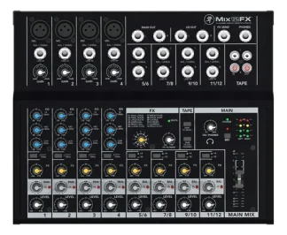 Consola Mackie Mix12fx De Mezcla