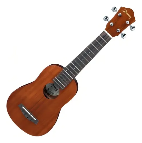 Ibanez Uks10 Ukelele Soprano Caoba Con Funda Color Marrón
