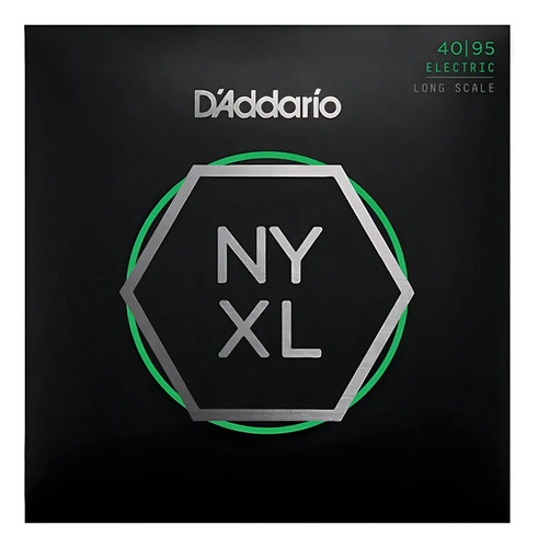 Encordado Daddario Nyxl4095 De Bajo 4 Cuerdas 040 New York