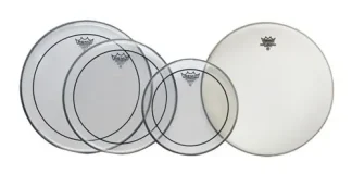 Remo Set Parches Bateria Pinstripe 10 12 14 Ambassador 14