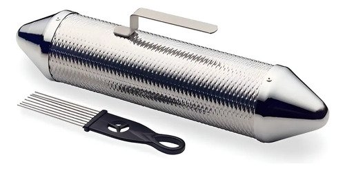 Lc Lc38-1 Guiro Torpedo Metalico Con Peine Latin Custom
