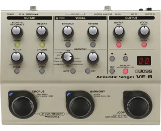 Boss Ve-8 Reseller 2020. Color Dorado