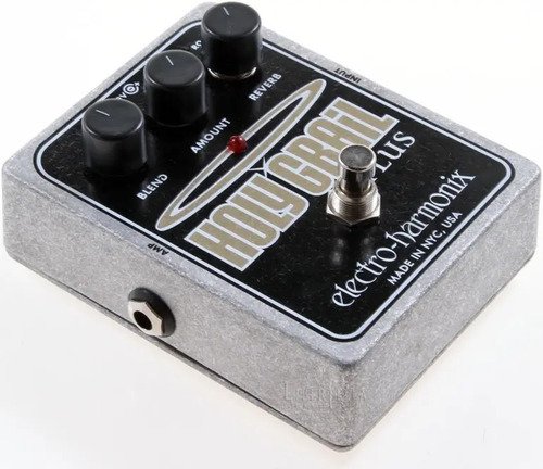 Pedal Holy Grail Plus De Reverberación Variable Electro-harmonix, Color Plateado Plata