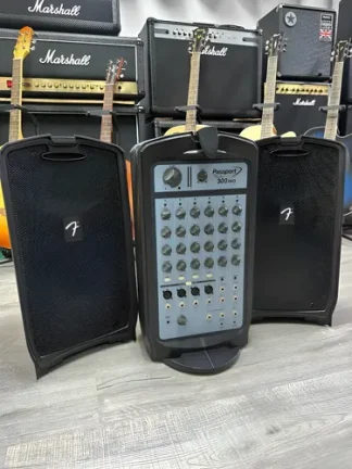 Sistema De Sonido Fender Passport 300 Pro 6 Canales 300 Watt