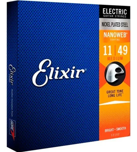 Elixir Encordadura Guitarra Eléctrica .011-.049 3313212102