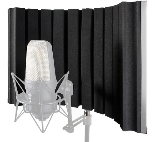Escudo Acústico Plegable Cad As22 Acero Inoxidable Con Espuma Para Grabación