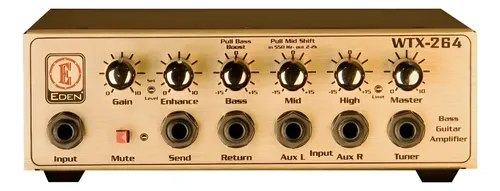 Eden Wtx264 Cabezal Para Bajo 300 Watts Rms
