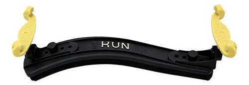 Hombrera Kun 4/4 Ajustable Acolchada Para Violín Negra Negro